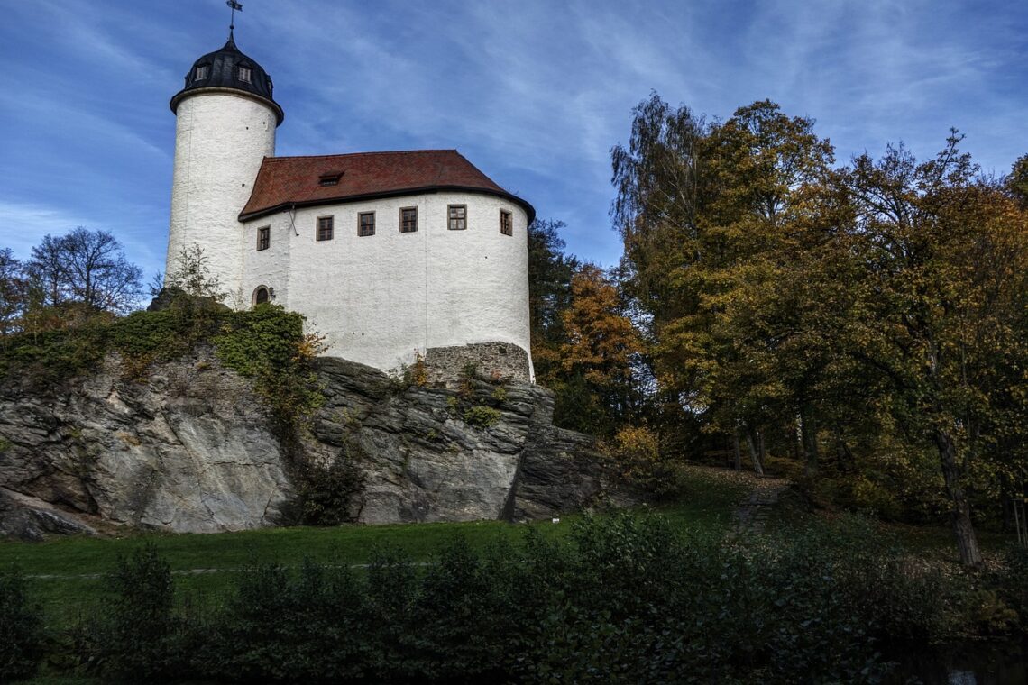 castle, architecture, rabenstein