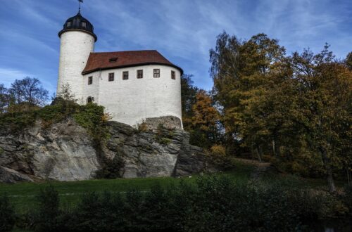 castle, architecture, rabenstein